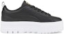 (Kanak-Kanak) Puma Mayze Leather 'Hitam Emas Pasukan' 384527-02