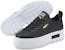 (Kanak-Kanak) Puma Mayze Leather 'Hitam Emas Pasukan' 384527-02