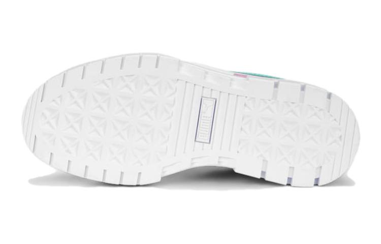 Details for Puma Mayze Leather 'White Mint' (Sekolah Rendah) 384527-14