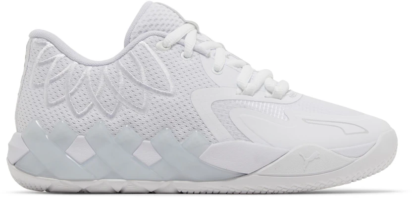 PUMA MB.01 Lo Big Kid ''Team Colors - Triple White'' (Grundschule) 377368-04 Buy PUMA MB.01 Lo Big Kid ''Team Colors - Triple White'' (Grundschule) 377368-04