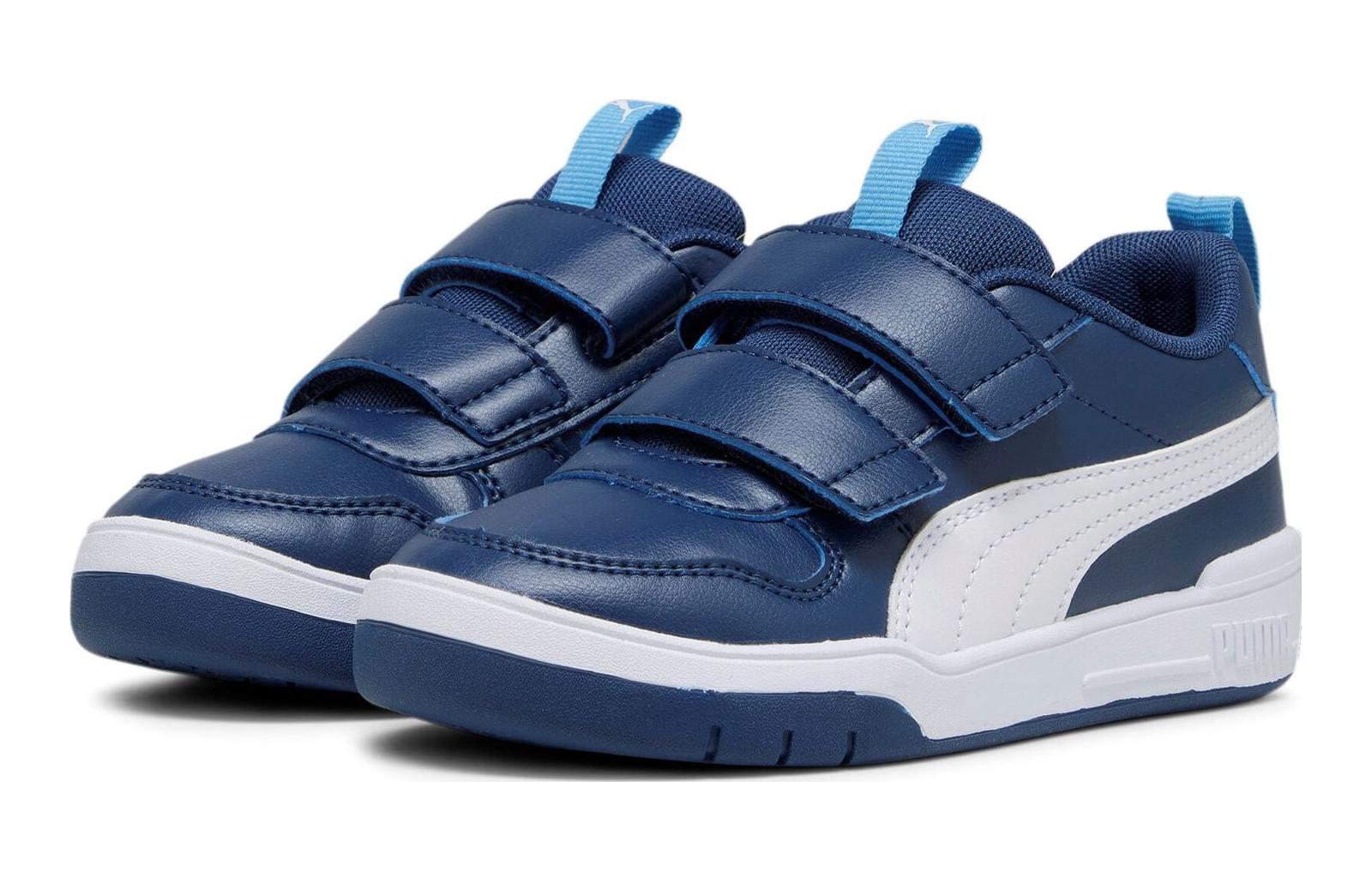 Lookbook GS プーマ マルチフレックスSL V (キッズ) ペルシャンブルー/白 380740-18