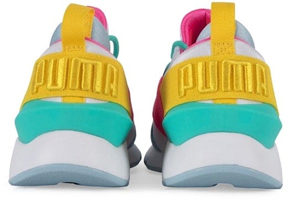 (Sekolah Dasar) Puma Muse 'Putih Teal Merah Muda' 367645-04 Shop (Sekolah Dasar) Puma Muse 'Putih Teal Merah Muda' 367645-04