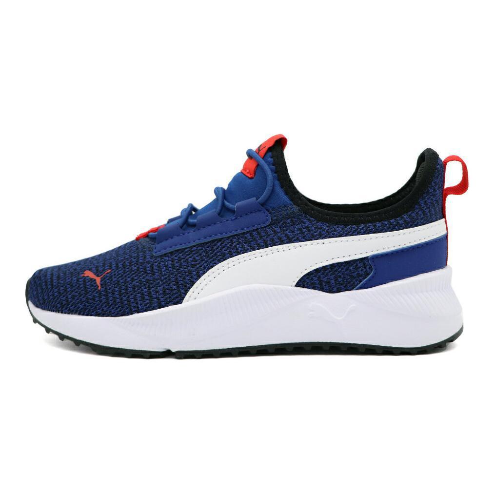(Grade School) Puma Pacer Easy Street 'Blazing Blue High Risk Red' 384436-05