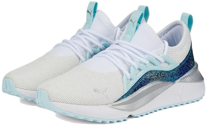 (Grade School) Puma Pacer Future Allure 'Night Out - White Light Aqua' 387910-01 Lookbook (Grade School) Puma Pacer Future Allure 'Night Out - White Light Aqua' 387910-01