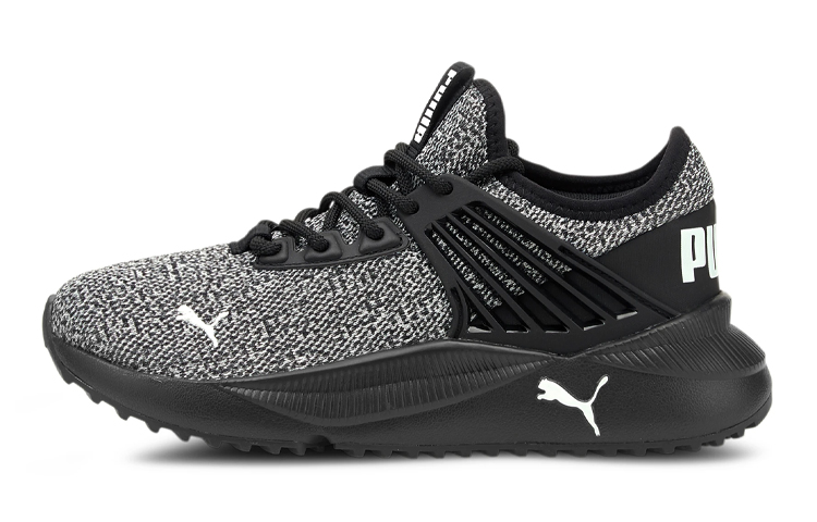 Buy (Escolar) Puma Pacer Future Knit 'Negro Blanco' 381415-04