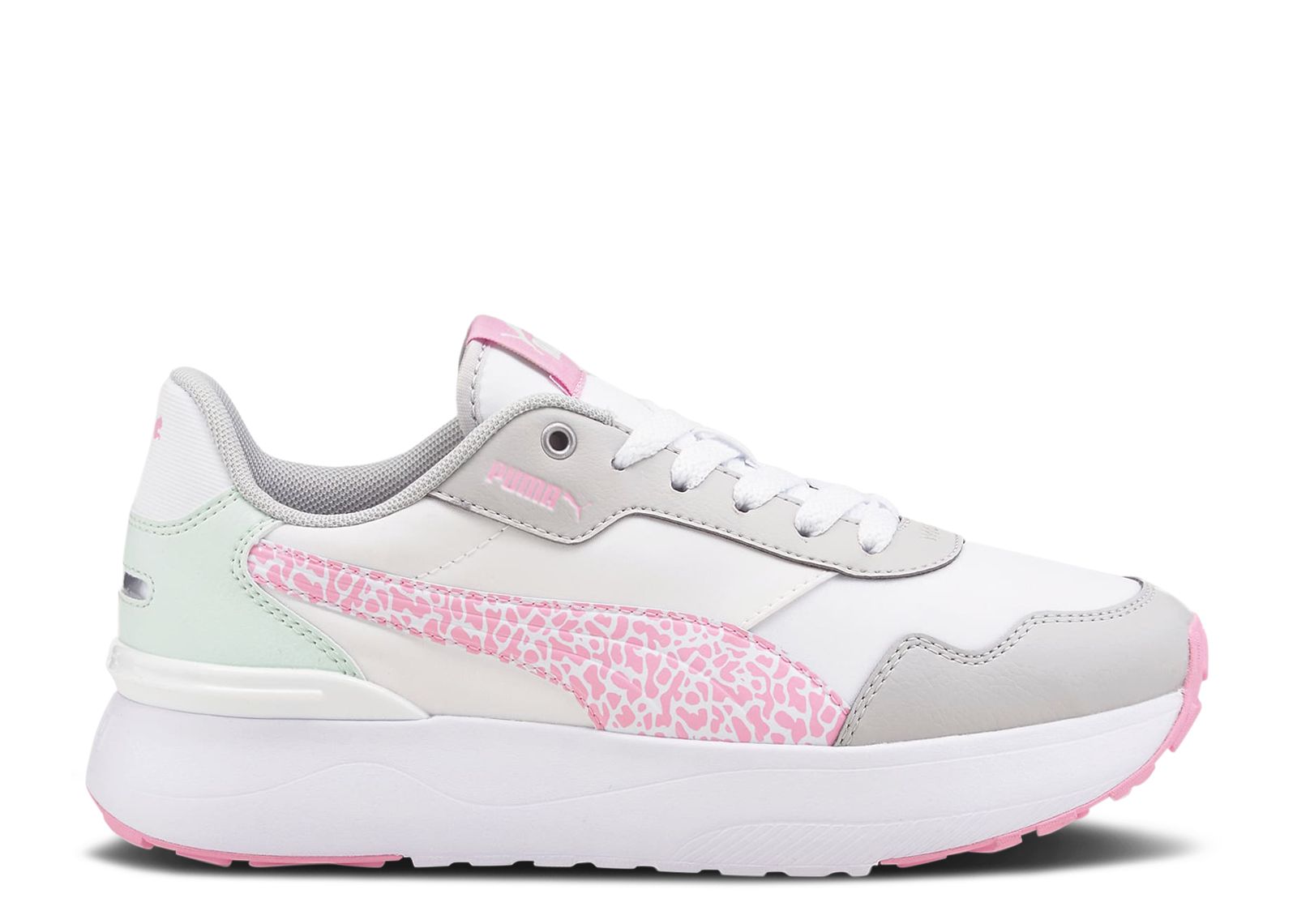 (Grade School) Puma R78 Voyage Summer 'White Prism Pink' 383724-01