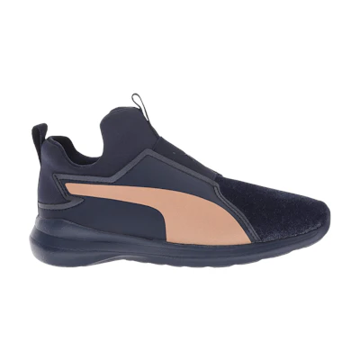 (GS) Puma Rebel Mid Athluxe 'Peacoat Dusty Coral'