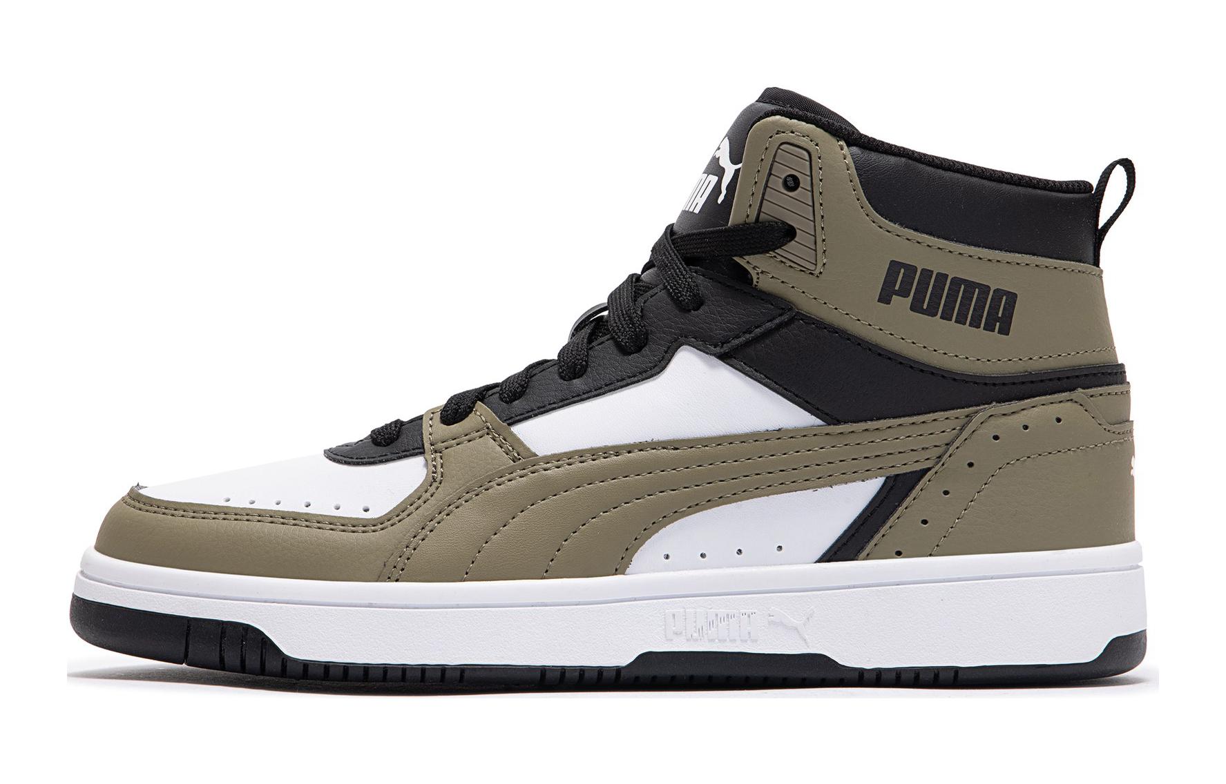 (Grade School) Puma Rebound Joy 'Black Covert Green' 374687-15