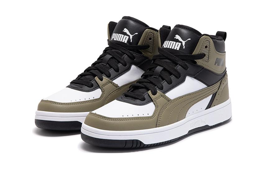 Lookbook Puma Rebound Joy ''Black Covert Green'' (Kinder) 374687-15
