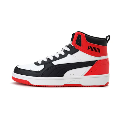 (GS) Puma Rebound Joy 'Black White Red'