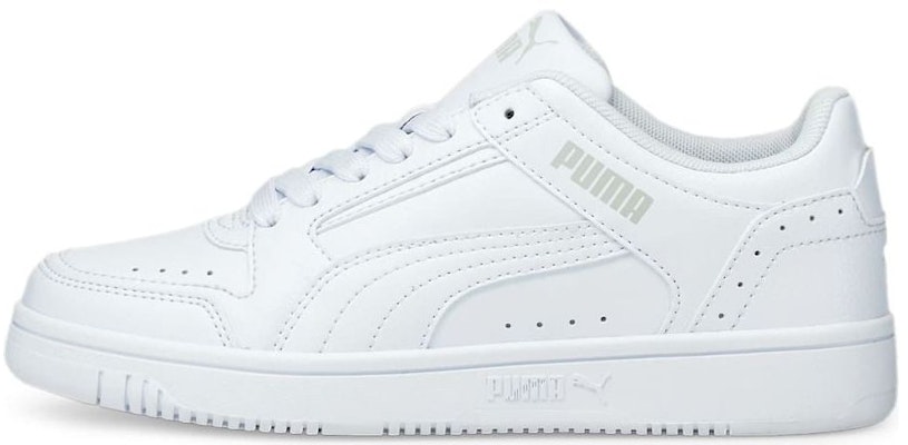 (Grade School) Puma Rebound Joy Low 'White' 381984-01 Buy (Grade School) Puma Rebound Joy Low 'White' 381984-01