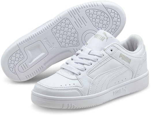 (Grade School) Puma Rebound Joy Low 'White' 381984-01 Lookbook (Grade School) Puma Rebound Joy Low 'White' 381984-01