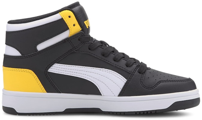 GS プーマ リバウンド レイアップ MID "ブラックタンポポ" 370486-12 Order GS プーマ リバウンド レイアップ MID "ブラックタンポポ" 370486-12