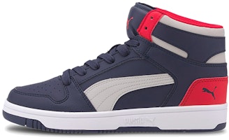(Grade School) Puma Rebound LayUp Mid 'Peacoat Red' 370486-11 (Grade School) Puma Rebound LayUp Mid 'Peacoat Red' 370486-11