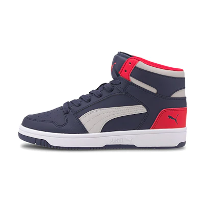 (GS) Puma Rebound LayUp Mid 'Peacoat Red'