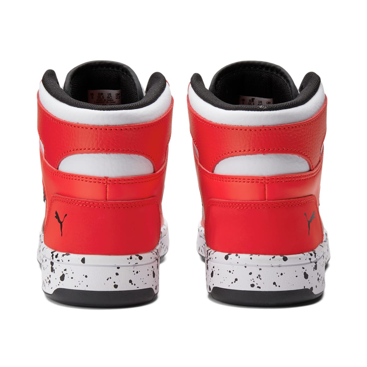 (GS) Puma Rebound LayUp Speckle 'White High Risk Red' 圖 5