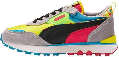 (Grade School) Puma Rider FV 'Charcoal Paint' 392670-01 (Grade School) Puma Rider FV 'Charcoal Paint' 392670-01