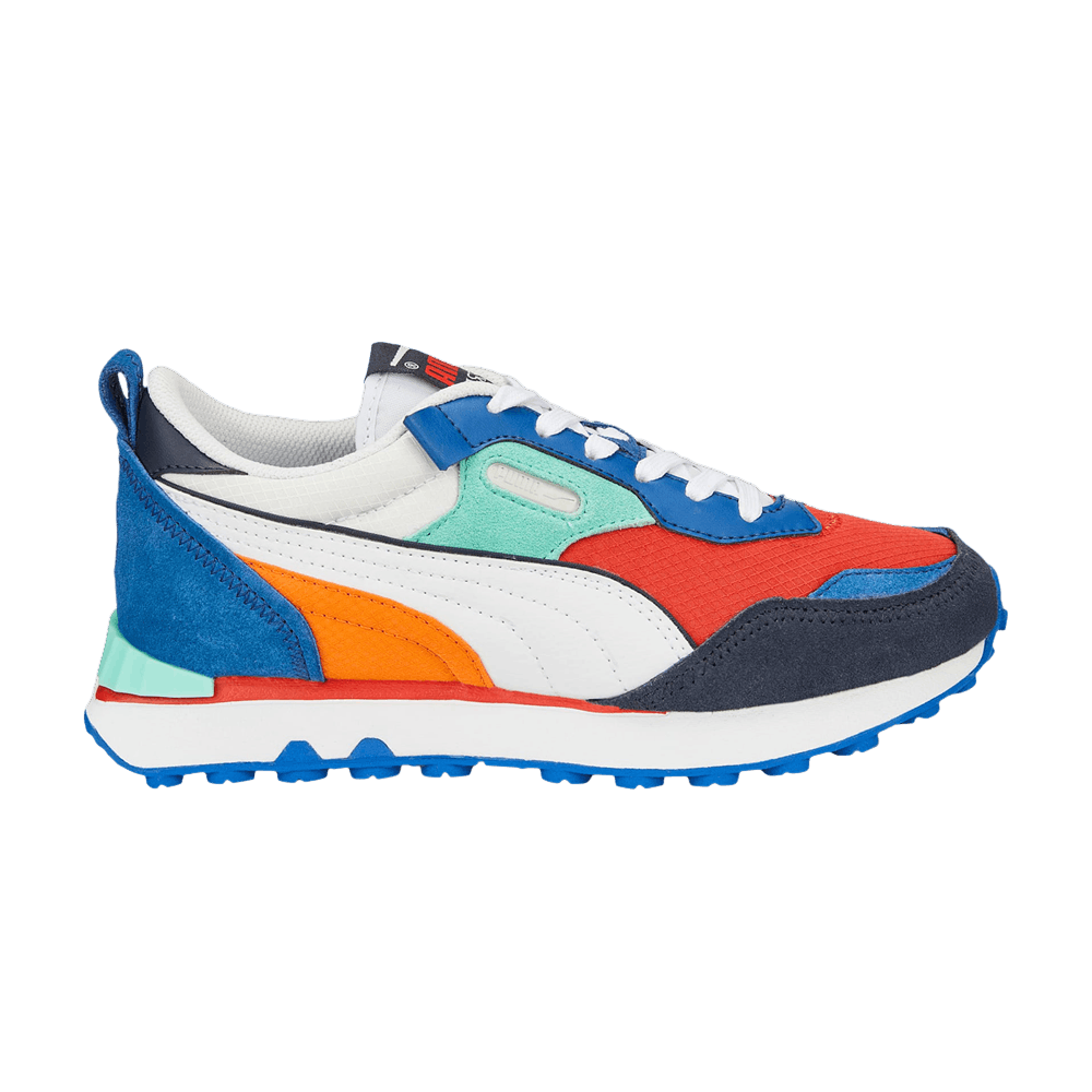 (Grade School) Puma Rider FV 'Future Vintage - Burnt Red Blue' 386064-09