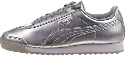(Grade School) Puma Roma 'Patent Silver' 361526-02 (Grade School) Puma Roma 'Patent Silver' 361526-02
