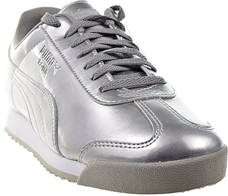 (學齡兒童)Puma Roma 'Patent Silver' 361526-02 Lookbook (學齡兒童)Puma Roma 'Patent Silver' 361526-02