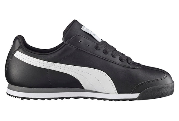 (Grade School) Puma Roma Basic 'Black White Silver' 354259-01 Order (Grade School) Puma Roma Basic 'Black White Silver' 354259-01