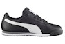 Order (Kanak-Kanak) Puma Roma Asas 'Hitam Putih Perak' 354259-01