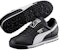(Kanak-Kanak) Puma Roma Asas 'Hitam Putih Perak' 354259-01