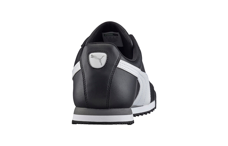 Shop GS プーマ ローマ ベーシック 黒白銀 (Puma Roma Basic 黒白銀) 354259-01