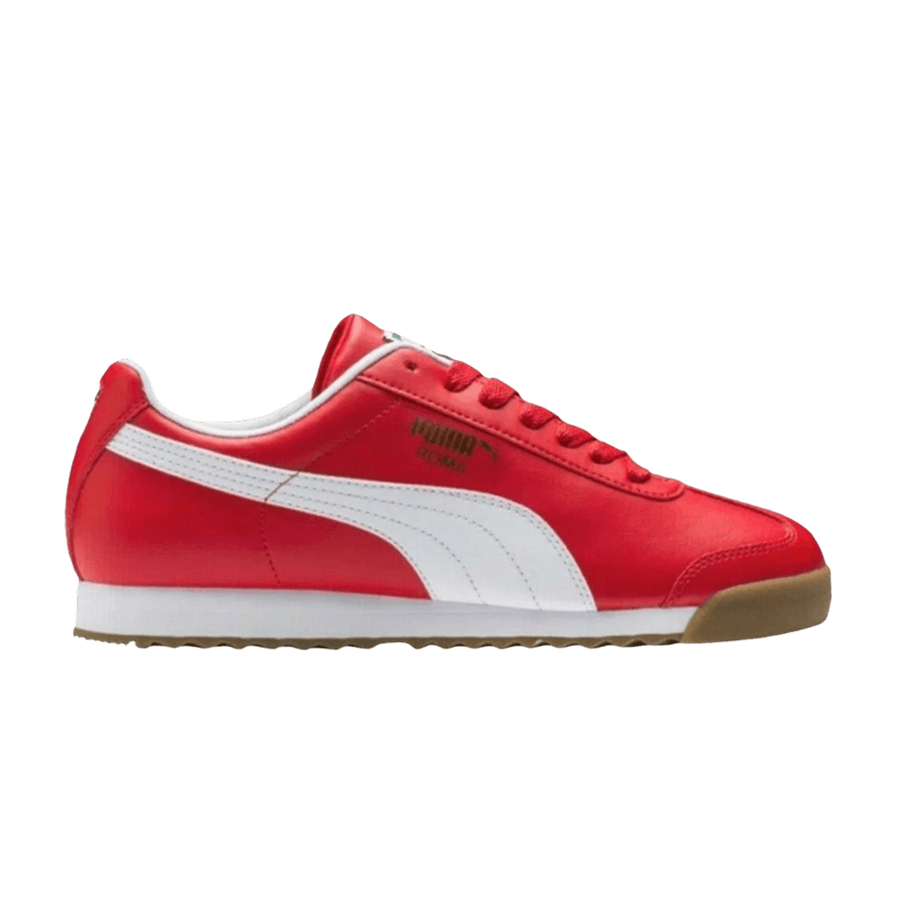 (Grade School) Puma Roma Basic 'Ribbon Red Gum' 361594-52
