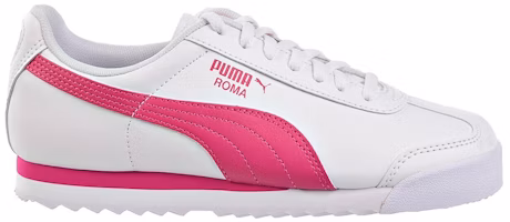 (Grade School) Puma Roma Basic 'White Fuchsia Purple' 354259-22 (Grade School) Puma Roma Basic 'White Fuchsia Purple' 354259-22