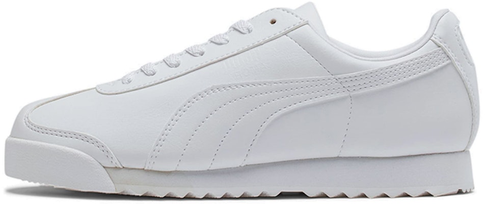 (Grade School) Puma Roma Basic 'White Light Grey' 354259-14 Buy (Grade School) Puma Roma Basic 'White Light Grey' 354259-14