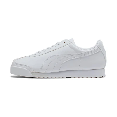 (GS) Puma Roma Basic 'White Light Grey'