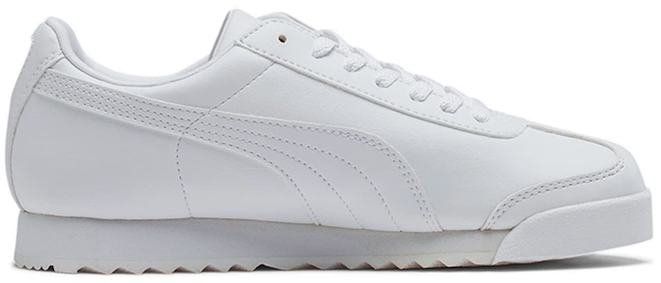 (Grade School) Puma Roma Basic 'White Light Grey' 354259-14 Order (Grade School) Puma Roma Basic 'White Light Grey' 354259-14