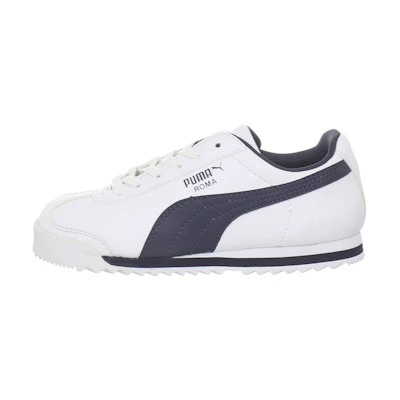 (GS) Puma Roma Basic 'White New Navy'