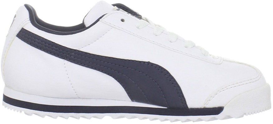 (Grade School) Puma Roma Basic 'White New Navy' 354259-05 Order (Grade School) Puma Roma Basic 'White New Navy' 354259-05