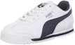 Lookbook (Grade School) Puma Roma Basic 'White New Navy' 354259-05