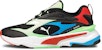 (Kanak-Kanak) Puma RS-Fast 'Hitam Elektro Hijau' 375696-01