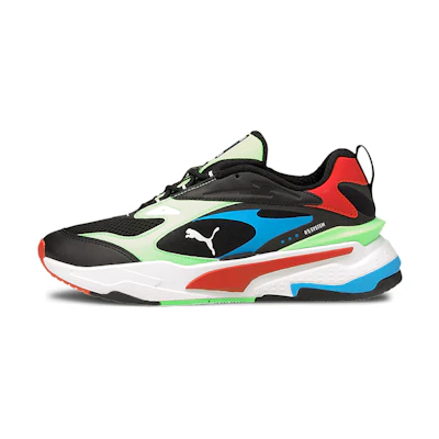 (GS) Puma RS-Fast 'Black Elektro Green'