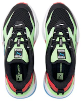 Lookbook (Grade School) Puma RS-Fast 'Black Elektro Green' 375696-01