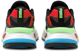 Shop (Grade School) Puma RS-Fast 'Black Elektro Green' 375696-01