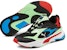 (Kanak-Kanak) Puma RS-Fast 'Hitam Elektro Hijau' 375696-01