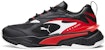 (Kanak-Kanak) Puma RS-Fast 'Hitam Merah Risiko Tinggi' 383205-01