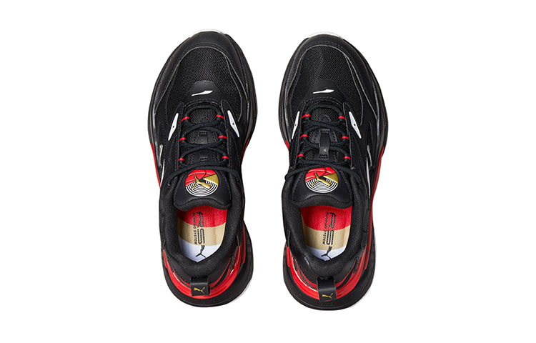 Lookbook (Kinder) Puma RS-Fast ''Schwarz High Risk Rot'' 383205-01