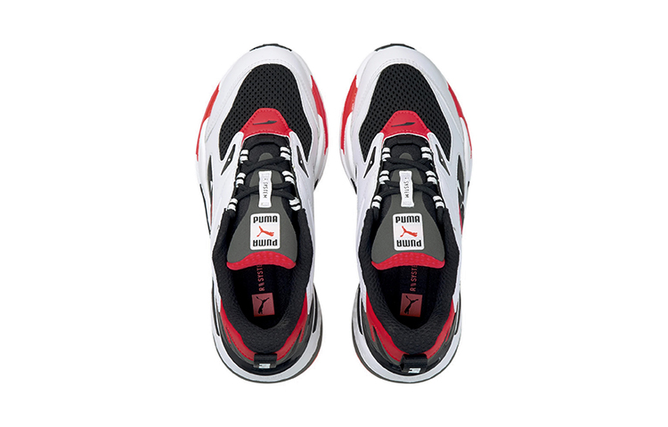 Lookbook (Petite Pointure) Puma RS-Fast ''Noir Rouge Éclat'' 375696-02