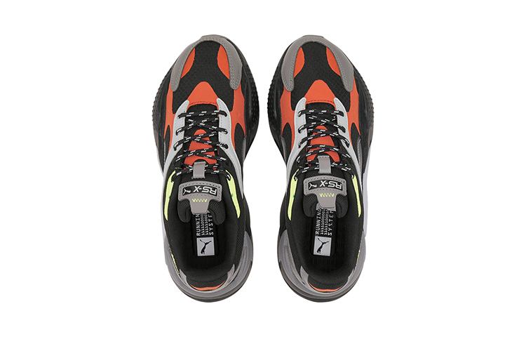 Lookbook (Grade School) Puma RS-X3 'City Attack - Black Paprika' 373141-01