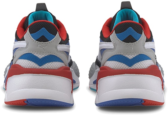 (PUMA小童款) RS-X3 '拼图 - 耀眼蓝' 运动鞋 372357-05 Shop (PUMA小童款) RS-X3 '拼图 - 耀眼蓝' 运动鞋 372357-05