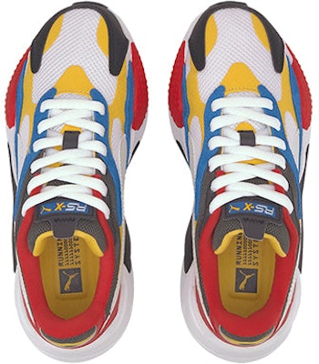 (小童) 彪马 RS-X3 '拼图 - 光谱黄' 372357-04 Lookbook (小童) 彪马 RS-X3 '拼图 - 光谱黄' 372357-04