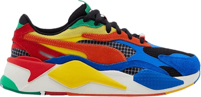 (Grade School) Puma RS-X3 'Rubix Cube' 37402801-400 (Grade School) Puma RS-X3 'Rubix Cube' 37402801-400