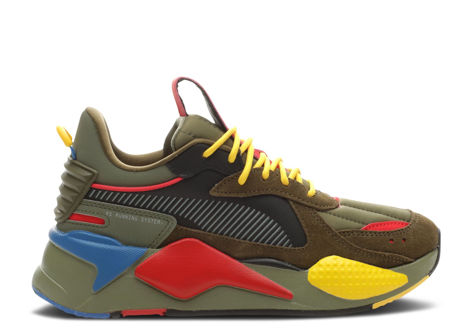 (Grade School) Puma RS-X 'Deep Lichen Green' 385899-01