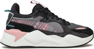 GS RS-X ニット風クールグレー (キッズ) (RS-X Knit-Style Cool Gray (Kids)) 392552-02 Order GS RS-X ニット風クールグレー (キッズ) (RS-X Knit-Style Cool Gray (Kids)) 392552-02